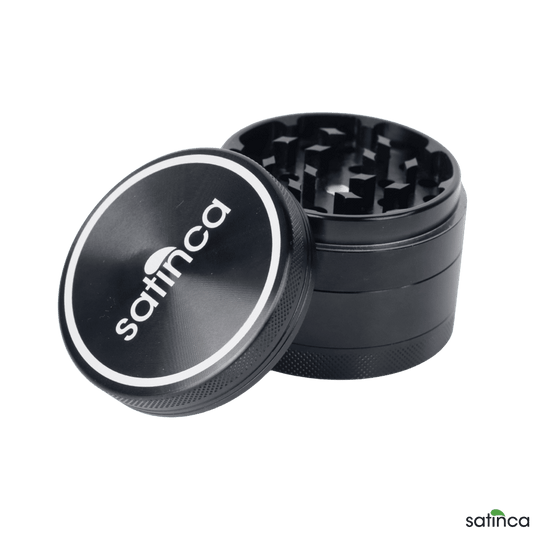 [PRE-ORDER ONLY] satinca 62mm 4 Part Herb Grinder With Magnetic Lid